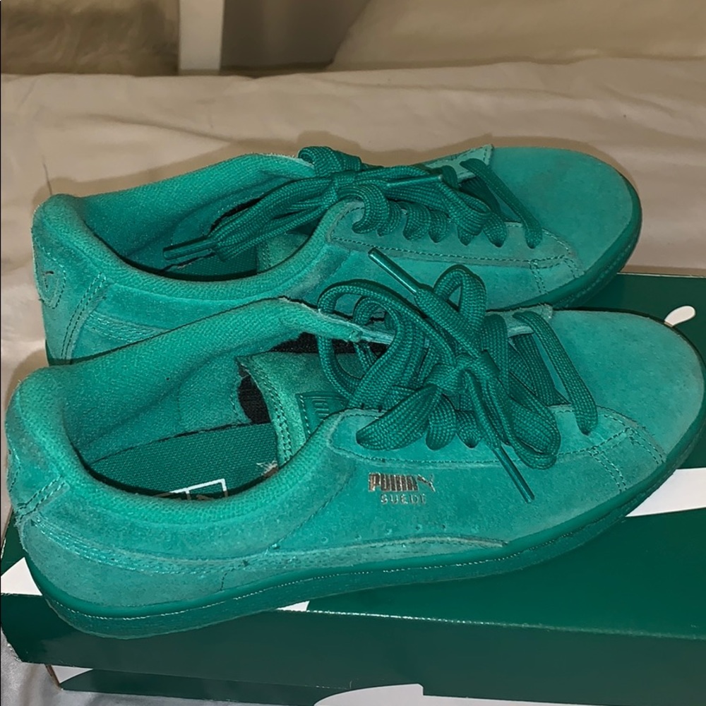 PUMA suede sneakers